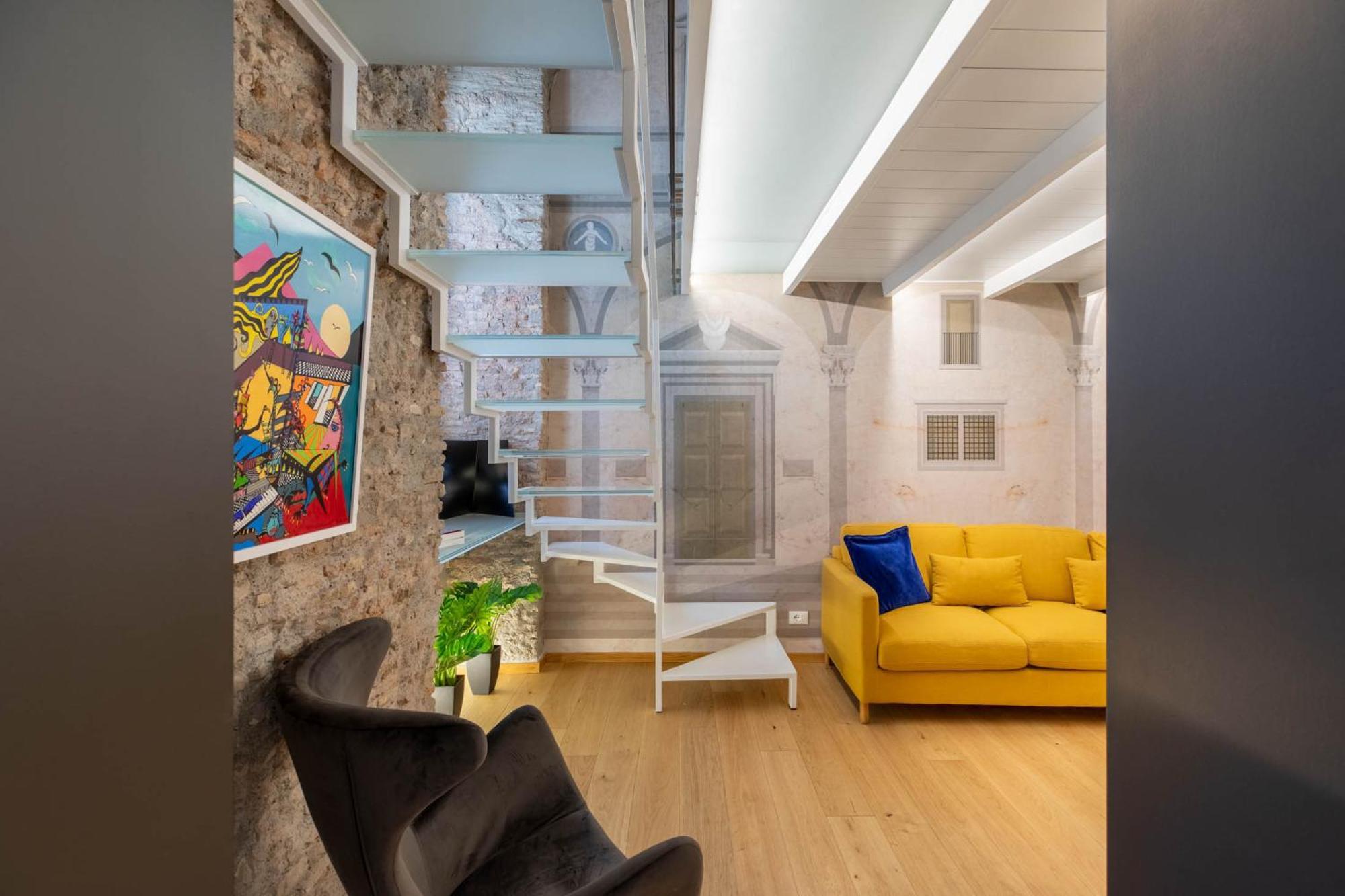 דירות רומא Iflat Glass And Stone Loft מראה חיצוני תמונה