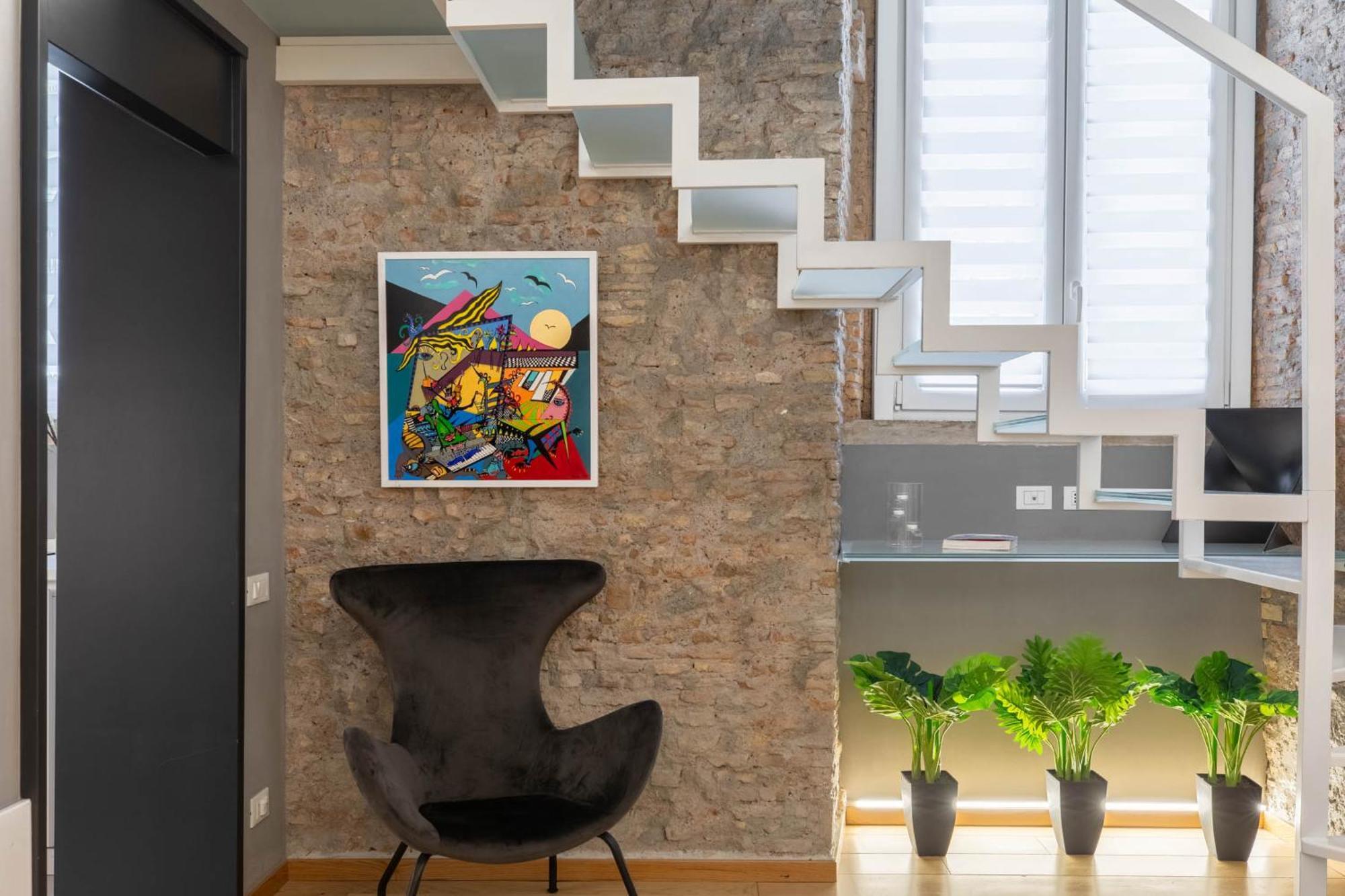 דירות רומא Iflat Glass And Stone Loft מראה חיצוני תמונה